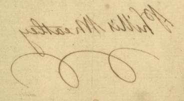 Phillis Wheatley Signature